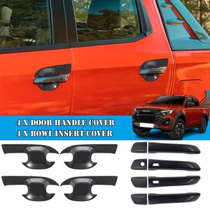 Door Handle Cover Trim Bowl Insert Protector Combo For RG Isuzu D-max 2024-2025 - Picture 1 of 11