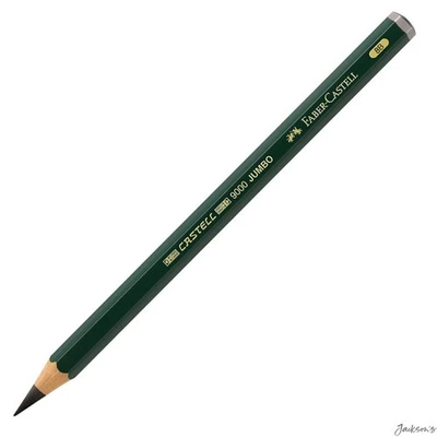 Faber-Castell : Series 9000 : Jumbo Graphite Pencil : 8B - Image 1 of 2