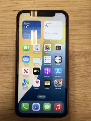 Apple iPhone XR 64GB Red - Network Unlocked - Good Condition - Battery Above 90% - Image 1 of 4