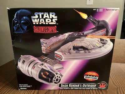 Star Wars Dash Rendar's Outrider Vehicle Shadows of the Empire Complete In Box - Image 1 of 4