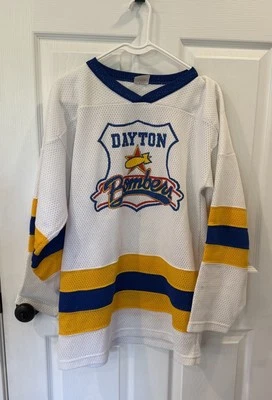Vintage 90s Dayton Bombers Hockey Jersey ECHL AK Made In Canada M - Image 1 of 4