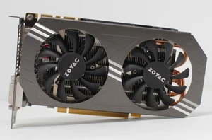 Zotac GeForce GTX 970 4GB GDDR5 DVI HDMI DP ZT-90101-10P Grafikkarte (#11081) - Afbeelding 1 van 3