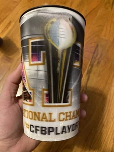 2018 National Championship Cup From Game Alabama Vs Georgia Ncaa - Bild 1 von 5