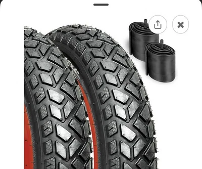 Ultraverse 2 Pack-26X4 E-Bike Fat Tire Robust High-Performance Fat Tire - Yellow - Image 1 of 4