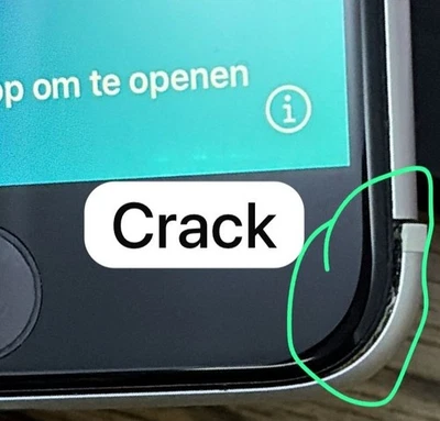 Apple iPhone SE 3ª Generación A2595 64 GB Blanco Totalmente Desbloqueado LEER Foto 1 de 4