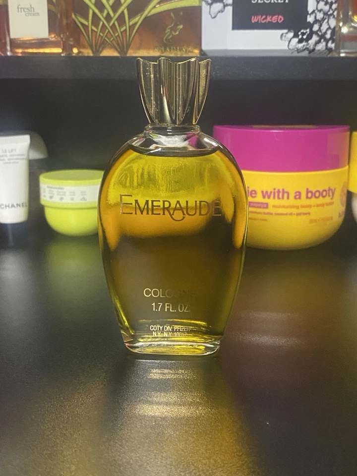 Nuevo sin caja Perfume Colonia Coty Emeraude 1.7 OZ De Colección NUEVO BOTELLA COMPLETA Raro Foto 1 de 2
