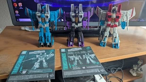Transformers WFC Earthrise Starscream, Skyward and Thundercracker. - Picture 1 of 8