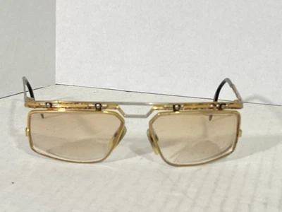 Vintage Cazal Sunglasses – Gold Tortoise – Rare 1980s Modular Frame  Hip Hop Era - Image 1 of 4