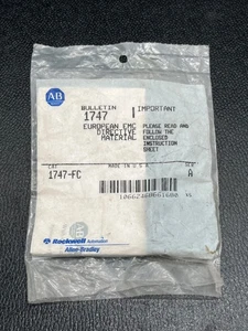 ALLEN BRADLEY 1747-FC European EMC Directive Material NEW - Picture 1 of 4