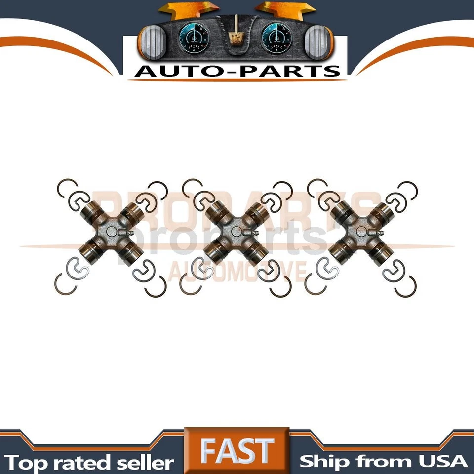 Eje trasero GMB 3X todas las juntas juntas juntas universales en U para Ford F-150 Heritage 2004 Foto 1 de 4