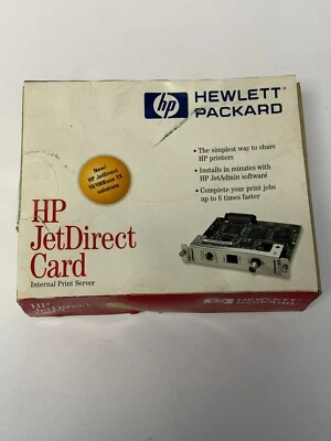 HP HEWLETT PACKARD JETDIRECT CARD 10/100 BASE-TX J2552B - Image 1 of 4