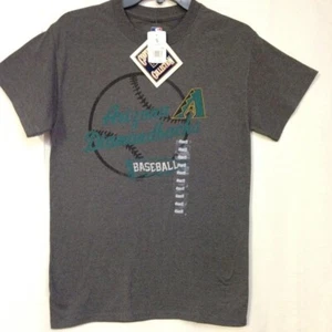 Men's Arizna Diamondbacks T-Shirt Heather Gray NWT Size S - Picture 1 of 3