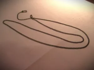 vintage Pocket Watch Chain Necklace 30" unusual - Picture 1 of 12