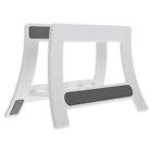 Vertical Laptop Keyboard Stand - White