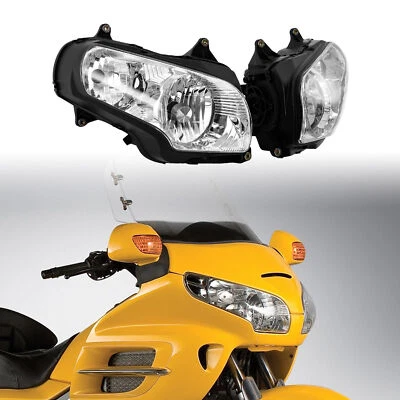 Conjunto de faros aptos para faros Honda Goldwing 1800 GL1800 2001-2011 Foto 1 de 4