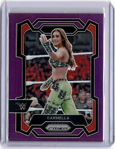 Carmella 2024 Panini Prizm WWE Purple Prizm #200 WWE Raw #089/149 - Picture 1 of 2