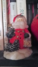 BABBO NATALE CANDELA 14CM