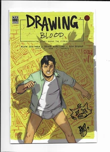 Dibujo de sangre 1 2 3 4 firmado Ben Bishop - Imagen 1 de 12