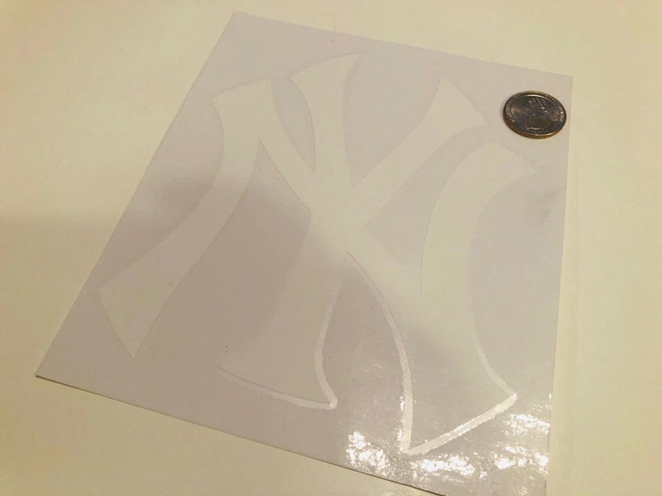 Calcomanía de vinilo divertida ventana auto camión logotipo New York NY Yankees calcomanía JDM pegatinas Foto 1 de 1