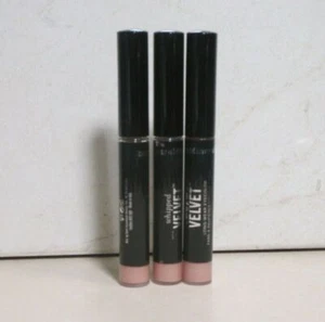 BAREMINERALS WHIPPED VELVET LONG-WEAR EYECOLOR DIVINE PEACH 0.14 OZ ~ 3PC LOT - Picture 1 of 1
