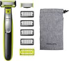 Philips OneBlade Face+Body Cordless Rechargeable Men's Electric Shaver QP2630/30