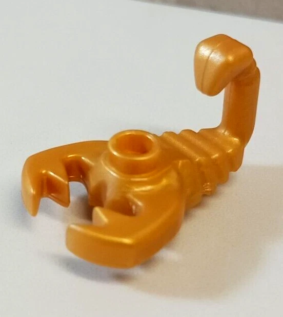 New LEGO SCORPION Desert Venom Poison Tail Golden Trophy School Mascot Creepy - Image 1 of 1