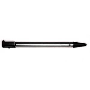 NEW Genuine Black Silver Stylus Metal Retractable Touch Pen for Nintendo 3DS Con - Picture 1 of 3