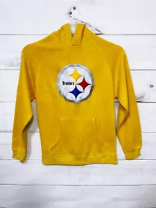 NFL Team Apparel Reebok Jungen Pittsburgh Hoodie Gr. M Gelb Langarm - Bild 1 von 9