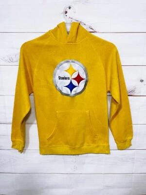 Ropa del equipo NFL Reebok Boys Pittsburgh sudadera con capucha talla M amarilla manga larga Foto 1 de 4