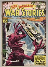 Star Spangled War Stories #97 July 1961 VG War That Time Forgot: The Sub Crusher