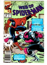 Web Of Spider-Man #81 - Living in Fear!  (Copy 5)