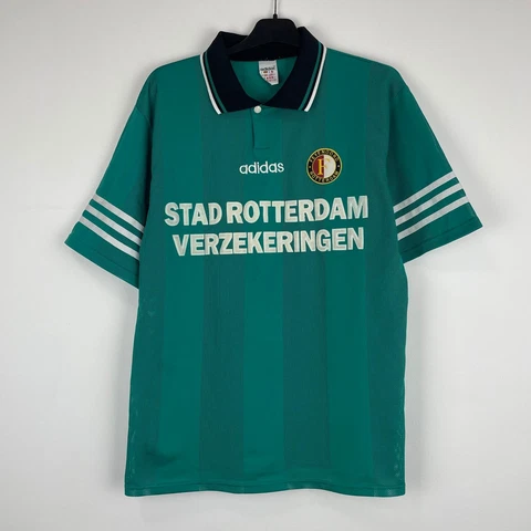 Feyenoord 1995-1996 Vintage Away Football Shirt Soccer Jersey Trikot Rare size L Cover