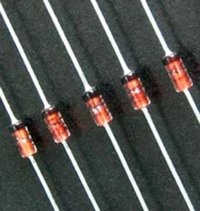 10 x Diodo Germanio 1N34A [3,5mm] Germanium Diode - Zdjęcie 1 z 1