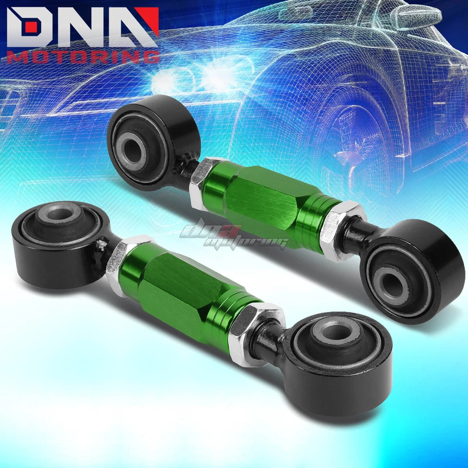 PARA 88-00 CIVIC/CRX/DEL SOL/DC VERDE AJUSTABLE PUNTERA INFERIOR BRAZO/BARRA Foto 1 de 4