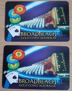 2 BroadBeach Joker Swap/Playing Cards - Picture 1 of 2