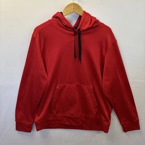 Y2K Starter Pullover Hoodie Sweatshirt Red Large 44-45 - Picture 1 of 4