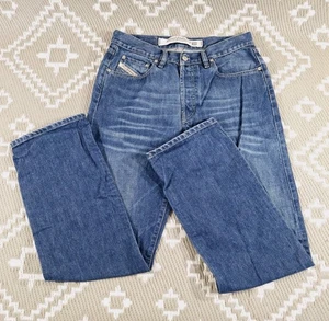 Jeans Diesel Para Hombre Kulter W31 L31 100% Algodón Italia Azul Botón Mosca Pierna Cónica - Imagen 1 de 21