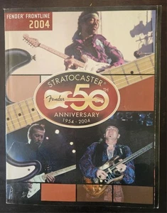 FENDER FRONTLINE CATALOG 2004- Stratocaster 50th Anniversary- Guitar, Vintage - Picture 1 of 3