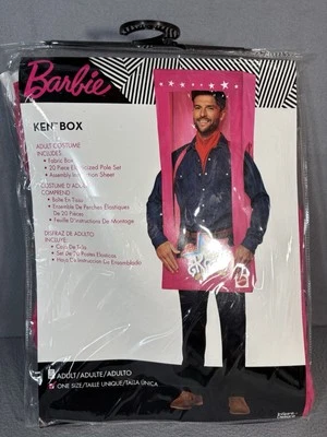 Nuevo Barbie La Película Hombres Adulto Ken Muñeca Caja Disfraz Talla Única Halloween Juegos con disfraces Foto 1 de 3