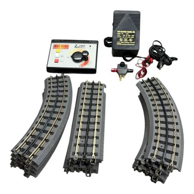 Rail King Track Full Oval Set Z750 Transformer Electric Train 31”x51” Rite Tax - Image 1 of 4