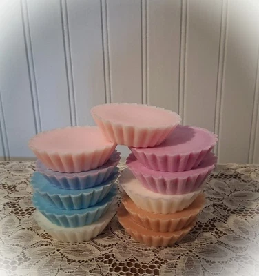 Soy Wax melts~ tarts~fluted shape~ scent CHOICE~ 6 oz~ FREE ship~190+ scents - Image 1 of 4