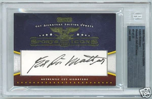 09 Razor Sports Icons Eddie Matthews Auto Autograph /23 - Picture 1 of 1
