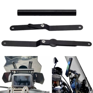Phone Mount Bracket 22mm Crossbar Navigation Plate Above Gauges for Pan America - Picture 1 of 11