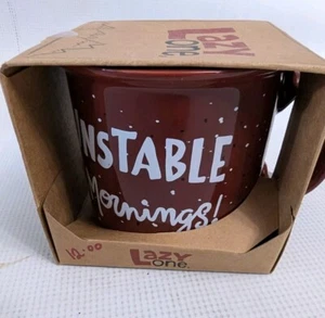 Lazy One Unstable in The Morning Horse Mug - Picture 1 of 7