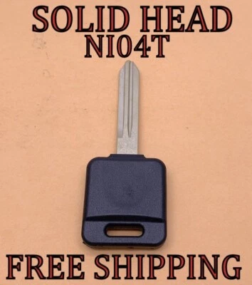 NEW SOLID TRANSPONDER INGNITION CHIP KEY FOR 2004 2005 2006 2007 NISSAN TITAN - Image 1 of 2