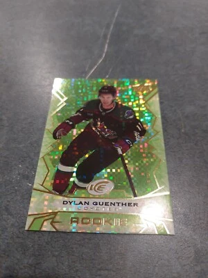 2022-23 Upper Deck Ice Dylan Guenther #239 Rookie Green Ice  - Image 1 of 2
