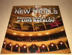 La Leggenda New Trolls CD Concerto Grosso 1 2 3 di Luis Bacalov 12 tracks - Picture 1 of 5