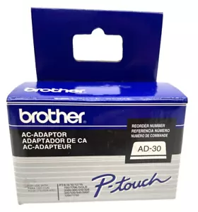 Brother P-touch AC Adapter AD-30 NIB - Picture 1 of 4