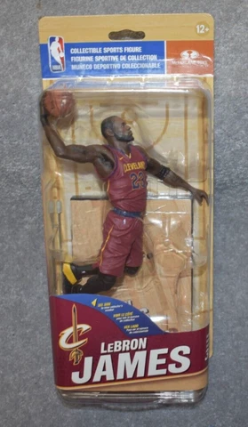 CLEVELAND CAVALIERS LEBRON JAMES #23 NBA BASKETBALL SERIES 31 ACTION FIGURE Cover