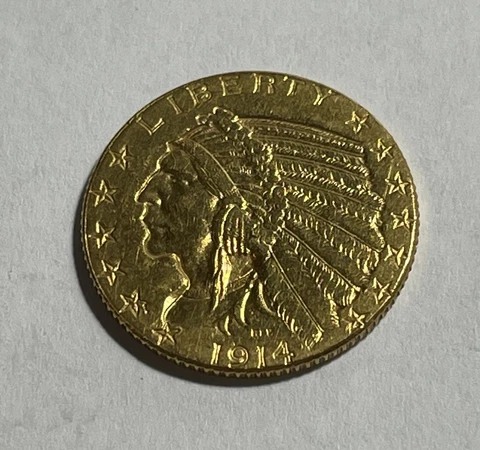 1914 $5 Gold reverse nicks (#11928) Cover